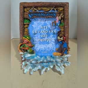 Disney Splash Mountain Character Photo Frame 5x7 4x6 NWT